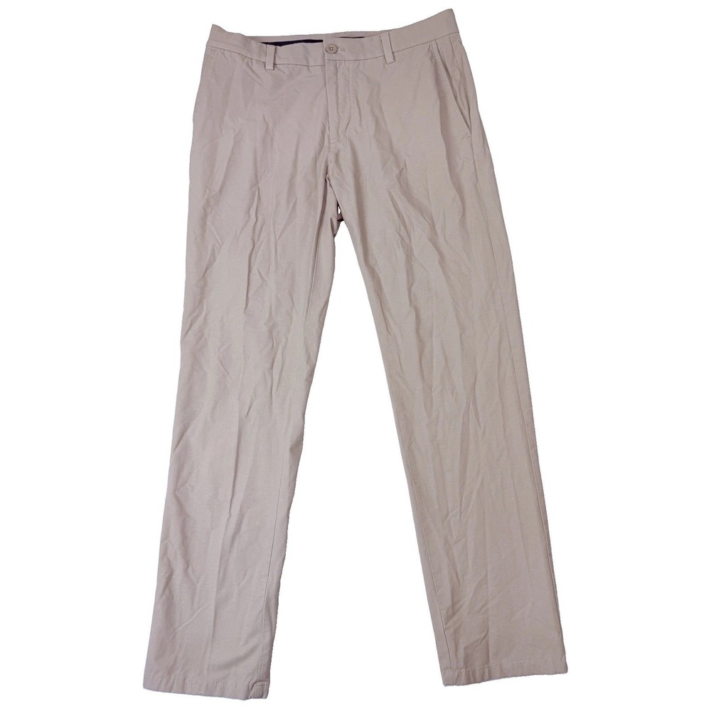 Vineyard Vines On the Go OTG 5 Pocket Pants Mens 32x32 Khaki Tan Performance